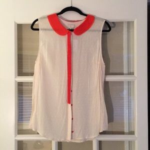 NWT Anthropologie Button Up Top